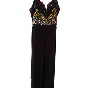 Almost Famous Black Garment Utility Chic Jumpsuit NWOT
